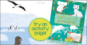 Connect the Dots: Awesome Animals + Free Activities!