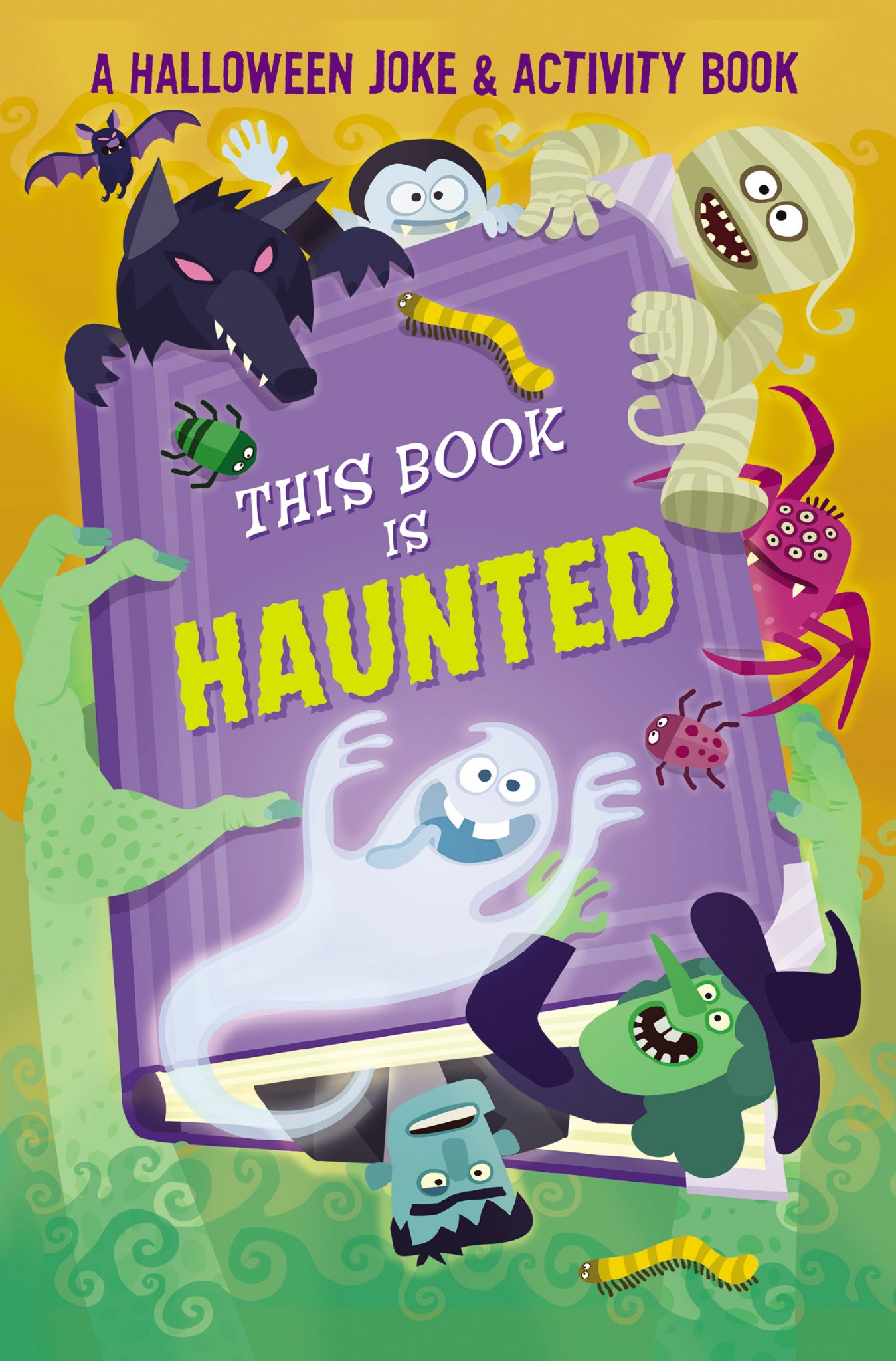 Halloween Activity Book For Kids Ages 8 - 12: A Funny & Spooky