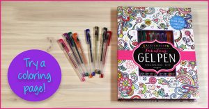 Get Creative with our Fabulous Gel Pen Coloring Kit!