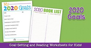 Goal-Setting and Reading Worksheets for Kids