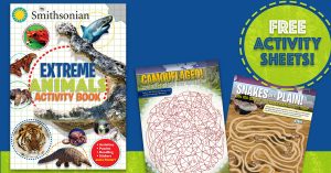 Smithsonian Extreme Animals Activity Book + Free Activities!