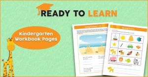 Ready to Learn: Kindergarten Workbook Activity Pages
