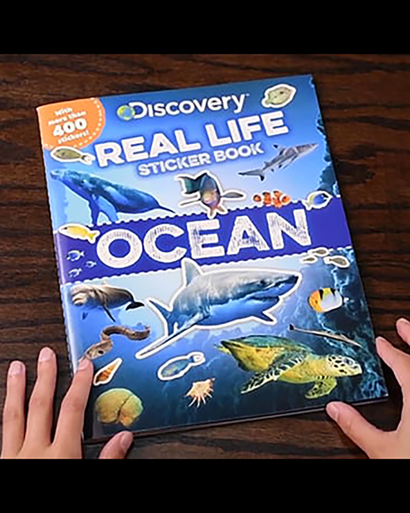 Discovery Real Life Sticker Book: Ocean | Discovery | Silver Dolphin Books